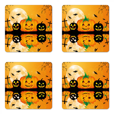 Square 4 Piece Coaster Set