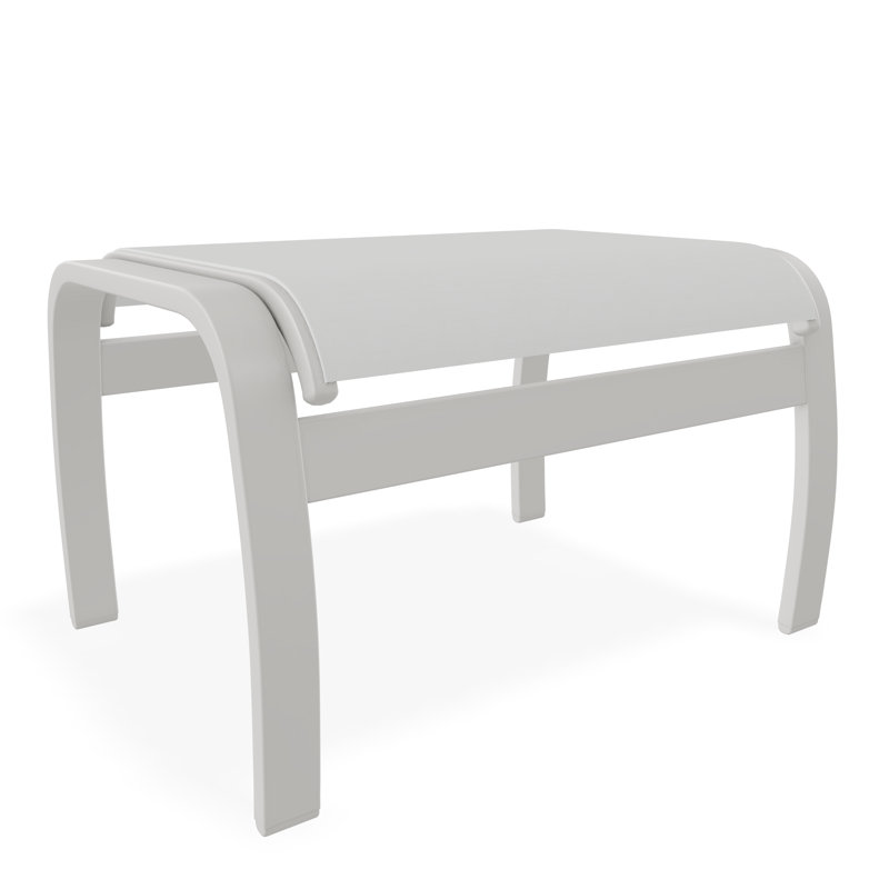Repose-pieds Belle Isle, Neige, Blanc 6D Sunbrella®