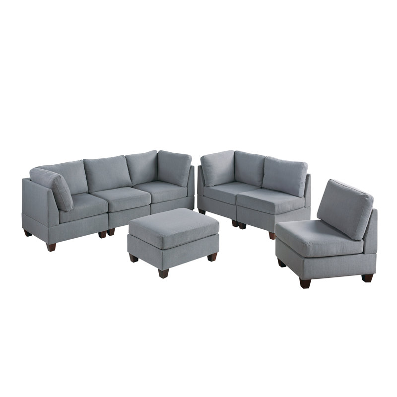 MODULAR SET - 7PC in Gray