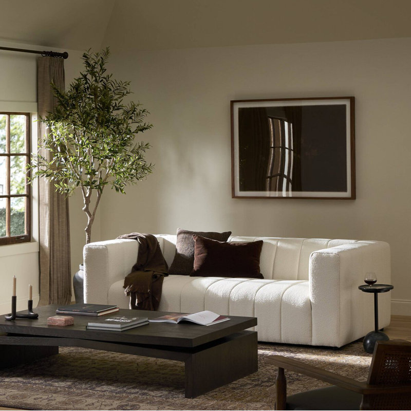 Langham Sofa, Crypton Nomad Snow