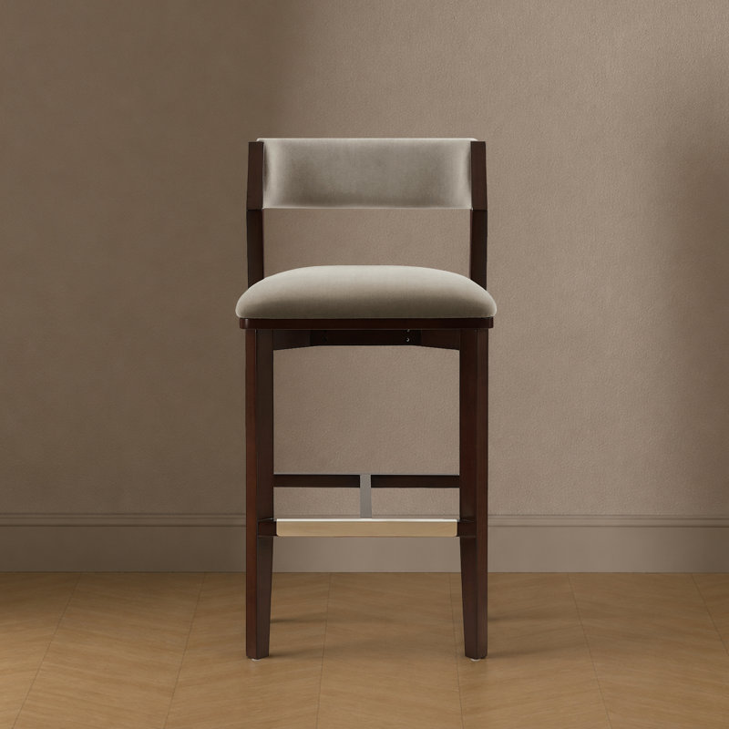 Tabouret de bar Patricia, Tabouret de bar (siège d'une hauteur de 28,9 po), Lin lin