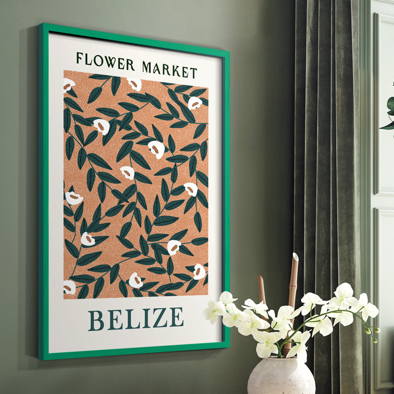 Matisse XIV Framed Print - Solid Wood, Green, 10" H x 8" W