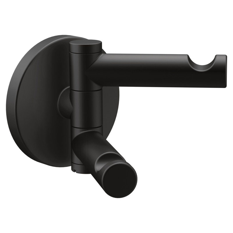 Align Wall Mounted Robe Hook, Matte Black