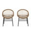 Chaise d'extérieur pour patio (ensemble de 2)