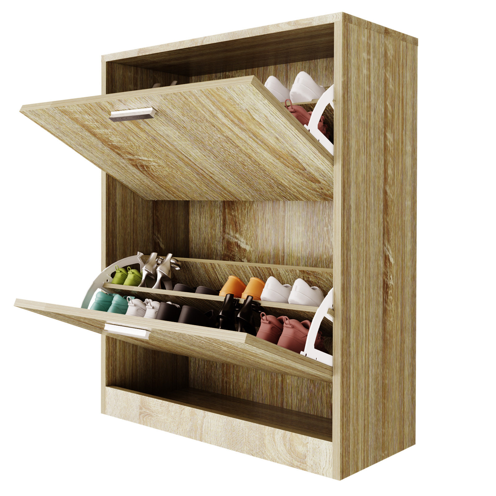 Millwood Pines Mistana 20 Pair Shoe Storage Cabinet Adamstown 14
