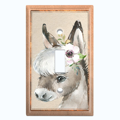 Plaque murale berçante mignonne avec lama