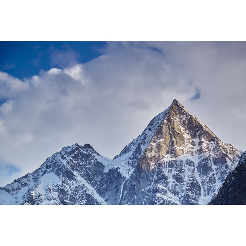 Ammelie Snow Mountain par Lujing, H 12 po x l 18 po x P 1,25 po