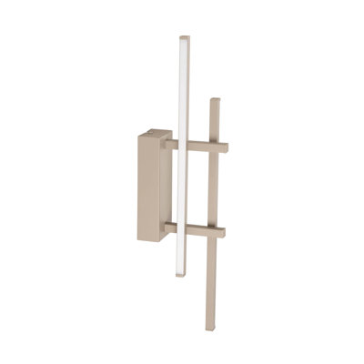 Aluminium, Steel LED Flush Mounted Sconce