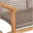 HAMPTON WOOD + WICKER LOVESEAT