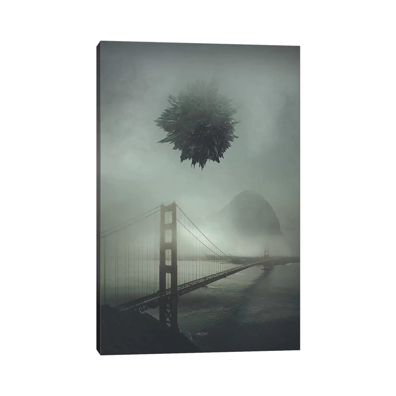 Apocalypse I by Rob Hakemo - Print on Canvas, 30.48 cm H x 45.72 cm W, Wrapped Canvas