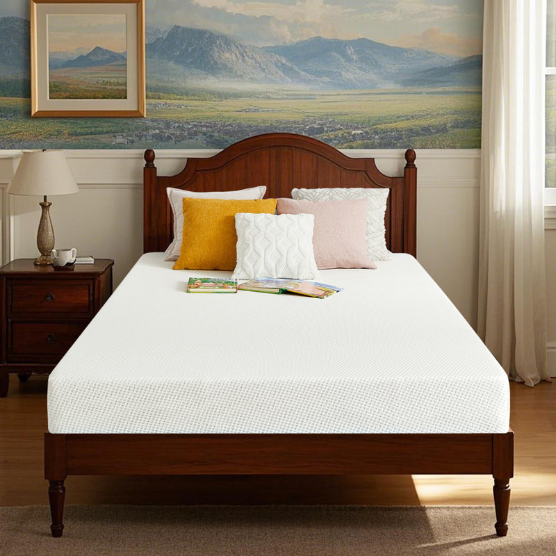 Matelas en mousse viscoélastique à sensation moyenne, Lit simple, 6"