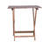 Wilkinson 80cm Solid Wood Rectangular Portable Folding Table