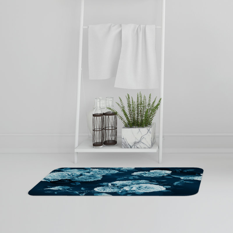 Aizleigh Memory Foam Non-Slip Bath Rug