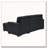 86'' Upholstered Pull-Out Sofa Bed
