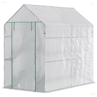 Serre de 47,25 po x 73,25 po x 74,25 po Outsunny