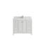 Meuble-lavabo simple 42 po avec plateau Chicago-96121983