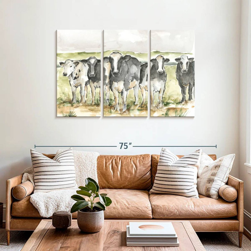 Brampt Field Days I, 36" H x 57" W