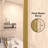 Cosy 42 in. W x 36 in. H Rectangular Modern Framed Wall Bathroom Vanity Mirror in Brushed Gold-179857955-197544630