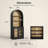 Tall Arched Bookcase Display Cabinet With Glass Doors, Black-1538531916