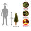 The Holiday Aisle® Montclair Spruce Entrance Tree with Clear Lights-597679817