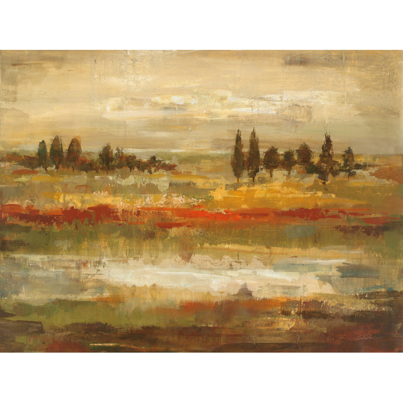 Summer Fields - reproduction sur toile, H 12 po x l 16 po