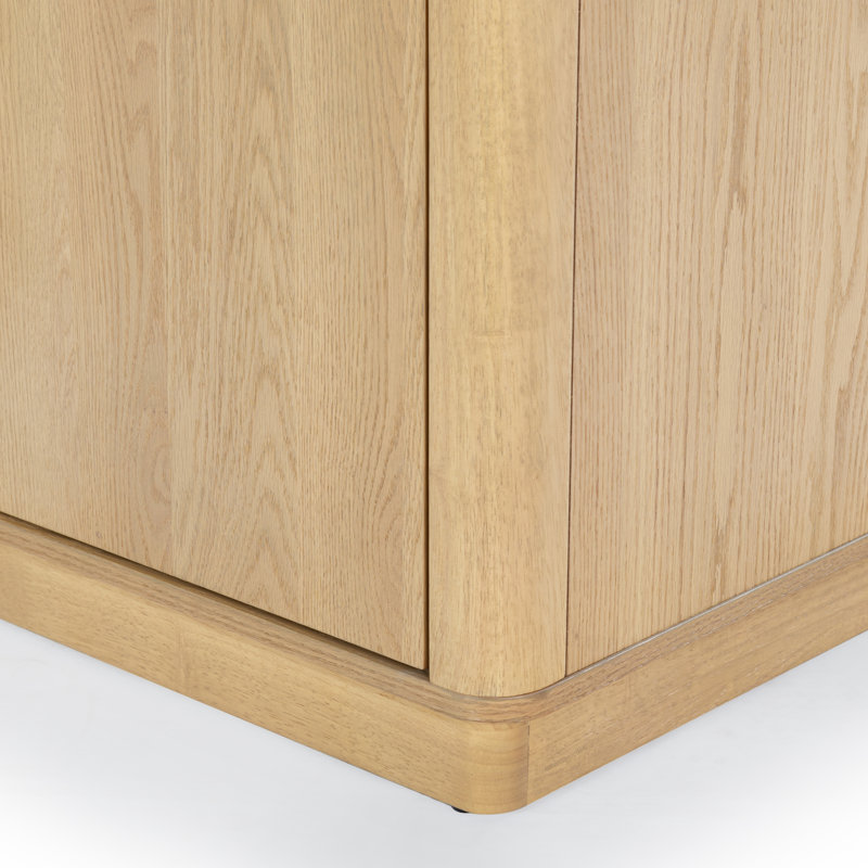 Gabrietta Media Console TV Stand, Natural