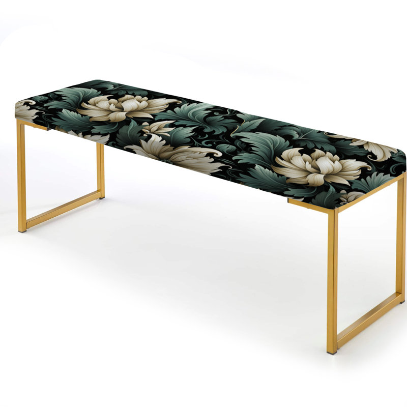 Banc rembourré or, Seitz