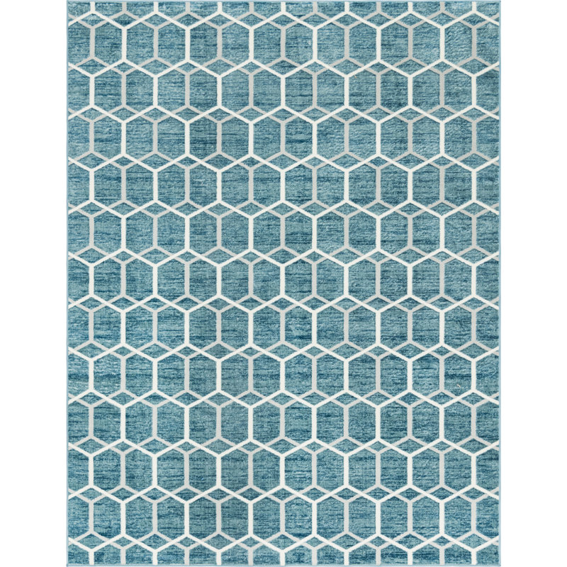 Numa Geometric Indoor Rug, Rectangle 9' x 12'2"