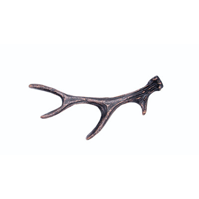 Faune 4 pt Poignée fantaisie Antler 2 7/8 po