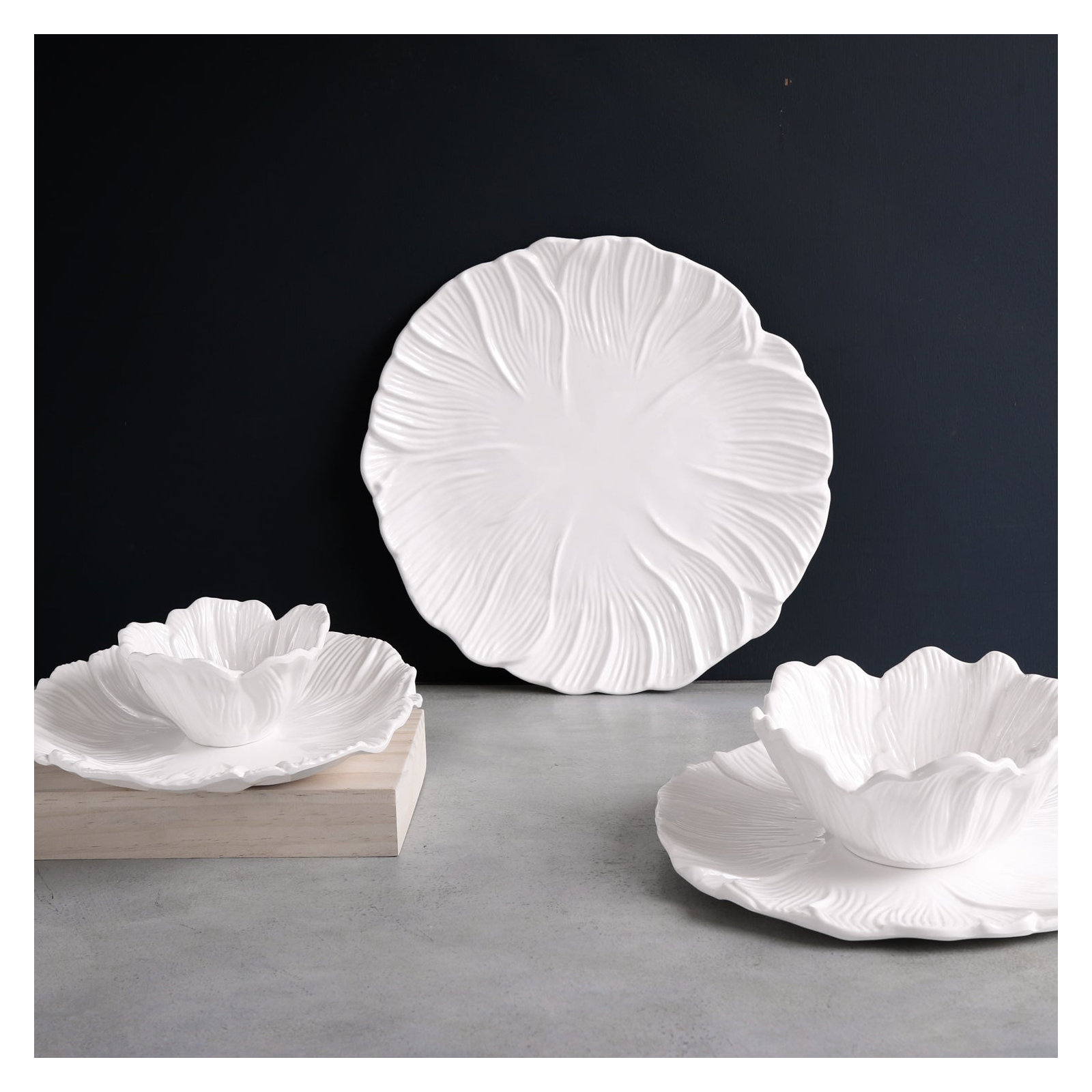 Vida Melamine Lettuce Cereal Bowl