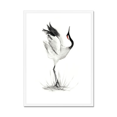 Japanese Cranes I by Naomi McCavitt - Painting