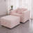 44.9" Modular Single In Pink - Comfortable & Versatile For Different Needs. Microfiber Metal. Detachable Cushions Easy Cleaning. Hydraulic Lift Storage. Modern Design. 2 Bedroom Living Room Versatile.-779774709-779774710