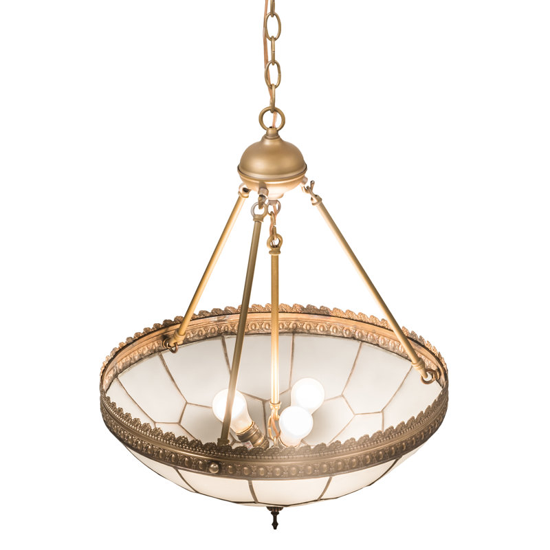 Dunwall 3 - Light Semi Flush Mount