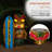 12"H Solar-Powered Tiki Statue with LED Lights