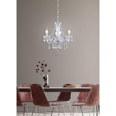 Gilkey 3 - Light Candle Style Chandelier