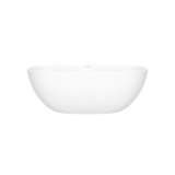 Barcelona 59" x 28.5" Freestanding Soaking Bathtub with Void