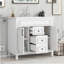 Meuble-lavabo moderne 36 po avec lavabo supérieur-269846823