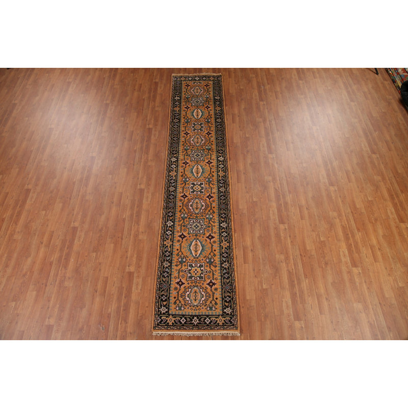 Tapis de couloir oriental géométrique 3x12