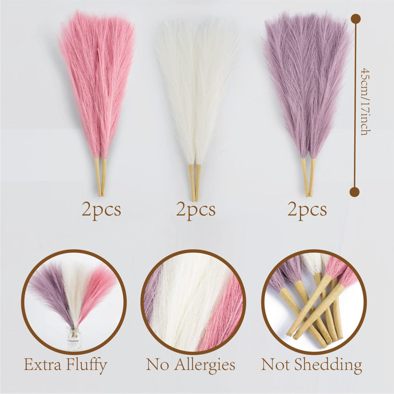 Atoll de 17 po Pampas, Rose laiteux / crème