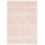 Tapis géométrique rose / or / beige-1880398565