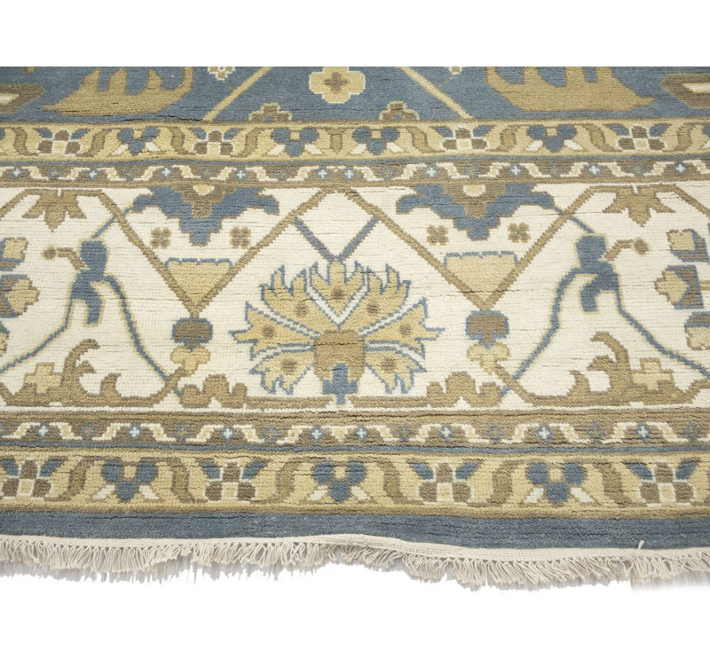 Tapis oriental floral Oushak Chobi