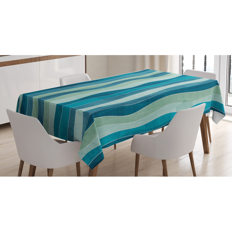 Abstract Tablecloth, 90" L x 60" W