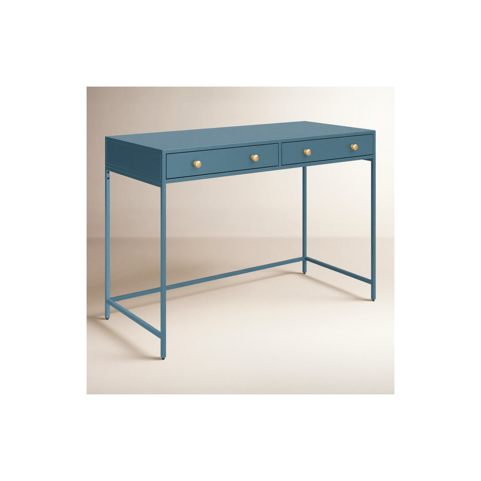 Springer Writing Desk, Blue