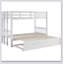 Twin Over Pull-Out Bunk Bed With Trundle-561619618