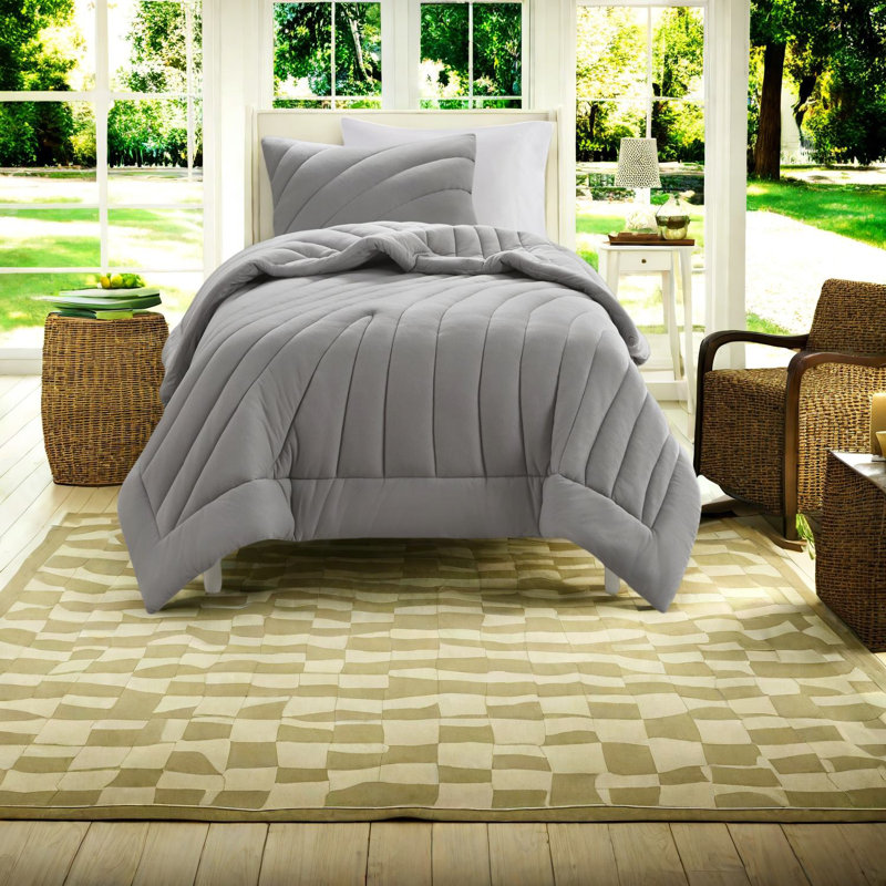 Cozy King Bedding Sets, Polyester Comforter, Modern Design For Home