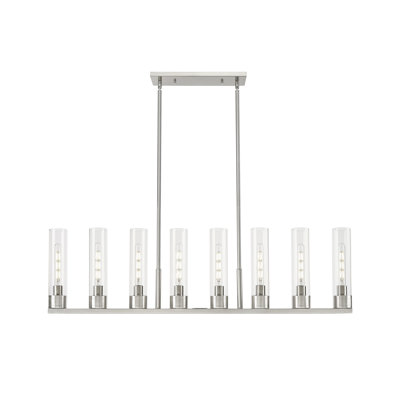 Luminaire suspendu 6 lumières avec abat-jour Scherer