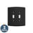 Franklin Brass Soft Arch 2-Gang Oversized Light Switch/Toggle Cover Wall Plate-100753524