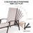 Adonna 59.84"  Outdoor Patio Aluminum Long Reclining Single Chaise Lounge Chairs Set-867826874