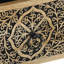 Chandrima 40cm W Iron Bedside Table