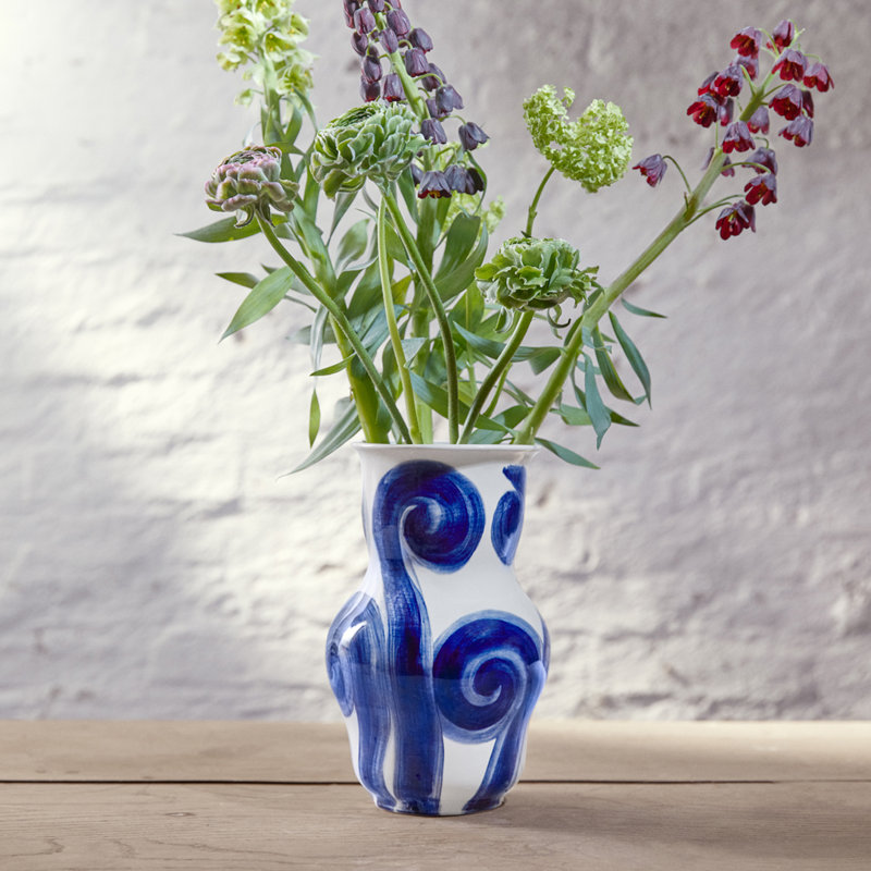 Tulle Earthenware Table Vase